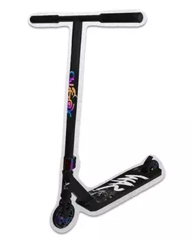 Трюковый самокат Ateox Saw 2022 черный