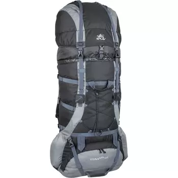 Туристический рюкзак СПЛАВ TITAN 125 V.2 (черный/серый)