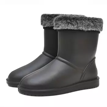 Угги NORDMAN FROSTO (с опушкой) черные 619032