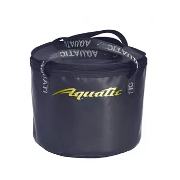 Ведро для замешивания прикормки Aquatic В-05С (герметичное, с крышкой) синее