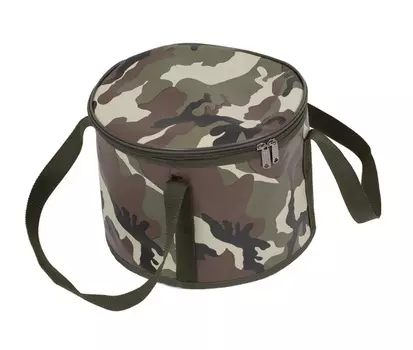 Ведро для замешивания прикормки KATRAN GEAR ВK-03K камуфляж (13л. с крышкой)