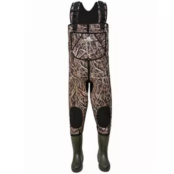 Вейдерсы из неопрена Nordman Neo Plus с ТЭП подошвой цвет Камыш