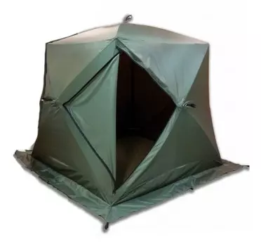Всесезонная палатка Пингвин MR. FISHER ШЕЛТЕРС 215 хаки (с москитной сеткой)