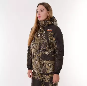 Женская куртка для рыбалки и охоты TRITON Горка -40 (Алова, бежевый)