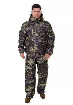 Зимний костюм для охоты и рыбалки ONERUS Патриот -45 (Алова, Коричневый) Полукомбинезон