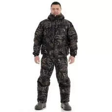 Зимний костюм для охоты и рыбалки «Вепрь» -35° (Алова, Темная ветка) КВЕСТ