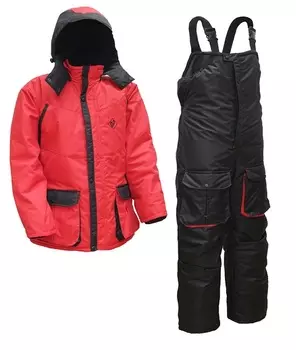 Зимний костюм для рыбалки Centaur (кошачий глаз, черно-красный) ЭЛЕМЕНТАЛЬ