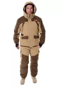 Зимний костюм для рыбалки и охоты TRITON Горка -40 (Финляндия, бежевый) Брюки