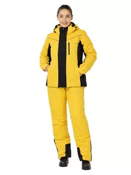 Зимний женский костюм KATRAN ВЕГА -35 (Таслан, Желтый-Черный)