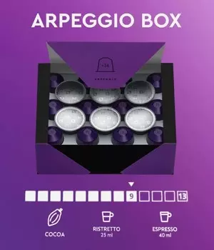 Кофе бленд Arpeggio Box (36 капсул)