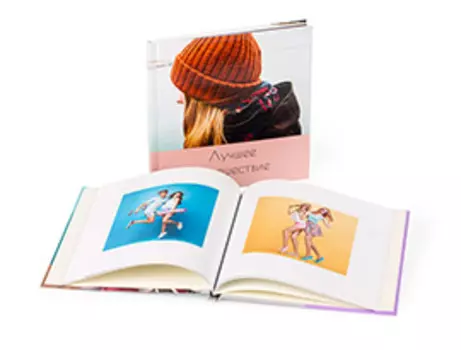 Фотокнига в твердой обложке 18х13