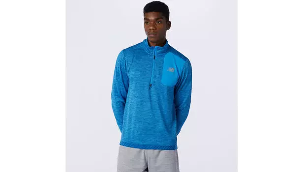 Impact Run Grid Back Half Zip