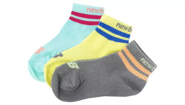 Kids Performance Cushion Ankle Sock 3 Pair