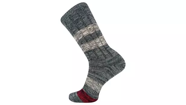 LIFESTYLE WOVEN LABEL CREW 1 PAIR