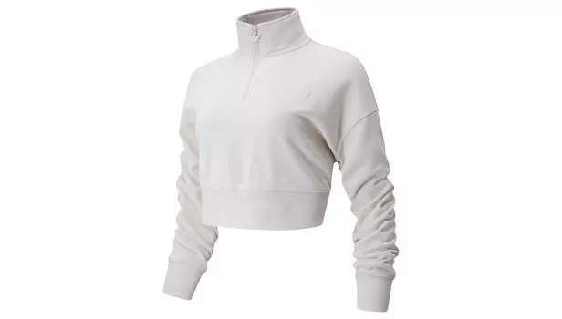 NB ATHLETICS PREP 1/2 ZIP FLEECE HOODIE