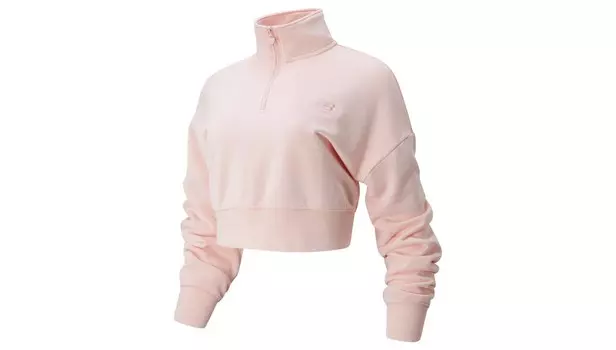 NB ATHLETICS PREP 1/2 ZIP FLEECE HOODIE