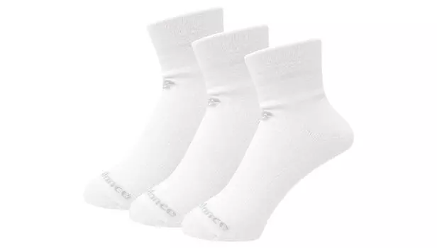 Performance Cotton Flat Knit Ankle Socks 3 Pair