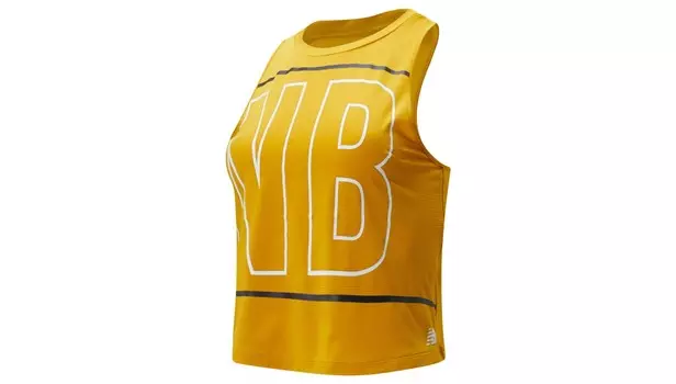 PRINTED VELOCITY CROP TANK