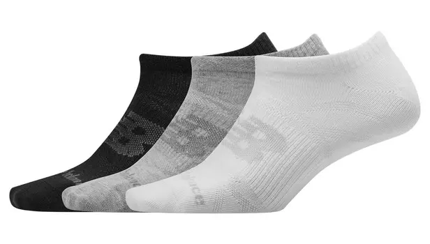 UNISEX FLAT KNIT NO SHOW SOCK 3 PAIR
