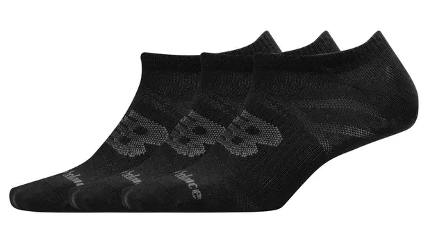 UNISEX FLAT KNIT NO SHOW SOCK 3 PAIR