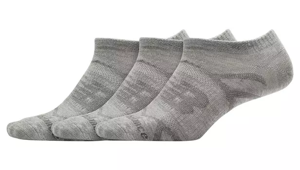 UNISEX FLAT KNIT NO SHOW SOCK 3 PAIR