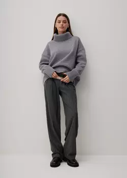 Брюки объемные в полоску NICEONE