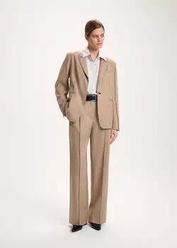 Брюки прямые с отстрочками NICEONE