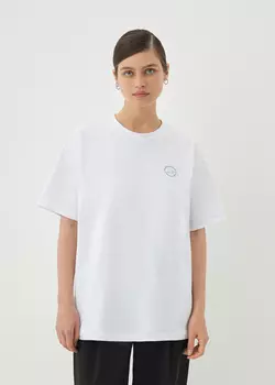 Футболка объемная с принтом NICEONE