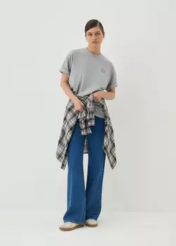 Футболка объемная с принтом NICEONE