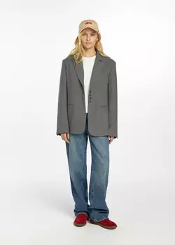 Однобортный жакет с двумя шлицами NICEONE