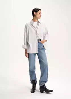 Рубашка из хлопка в полоску NICEONE