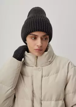 Шапка из шерсти объемная NICEONE