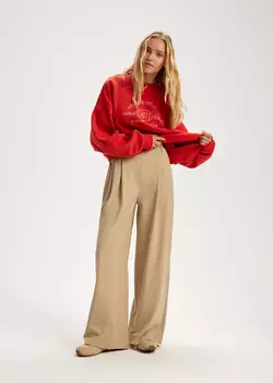 Широкие брюки на резинке NICEONE