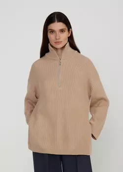 Свитер на молнии удлиненный NICEONE