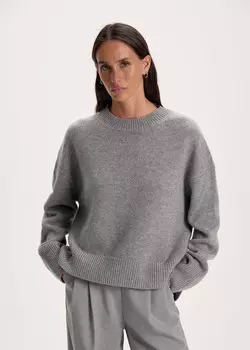 Свитер с круглым воротом из шерсти мериноса NICEONE