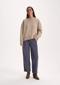 Свитер с круглым воротом из шерсти мериноса NICEONE