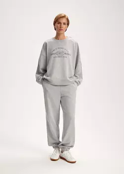 Свободные джоггеры из хлопка в стиле гранж NICEONE