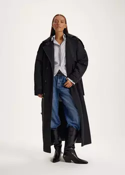 Тренч двубортный утепленный NICEONE