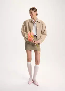 Ветровка-бомбер из твила NICEONE