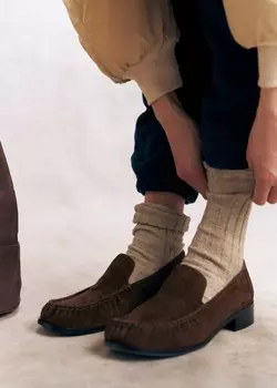 Высокие носки с кашемиром NICEONE