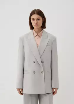 Жакет двубортный с острыми лацканами NICEONE