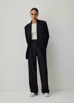 Жакет с накладными карманами объемного кроя NICEONE