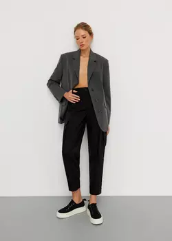 Брюки карго NICEONE [Черный, XS]