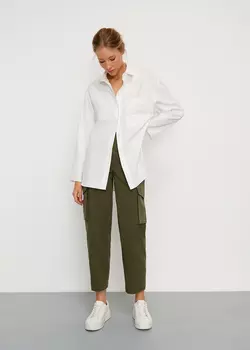 Брюки карго NICEONE [Хаки, XS]