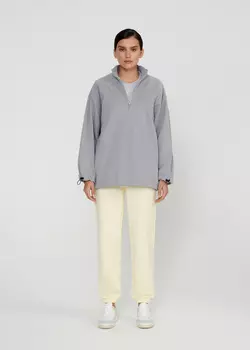 Брюки объемные спортивные NICEONE [Ванильный, S]