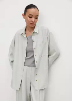Рубашка свободного силуэта NICEONE [Фисташковый, One size]