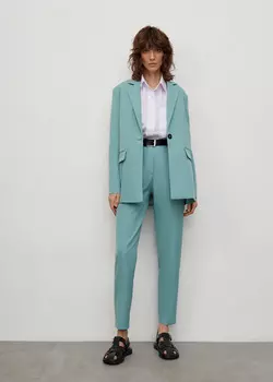 Жакет с мужского плеча Basic NICEONE [Мятный, XS]