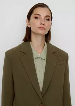 Жакет с мужского плеча NICEONE [Оливковый, M]