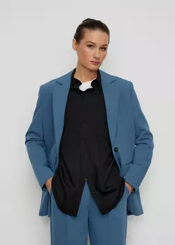 Жакет с мужского плеча NICEONE [Синий, S]