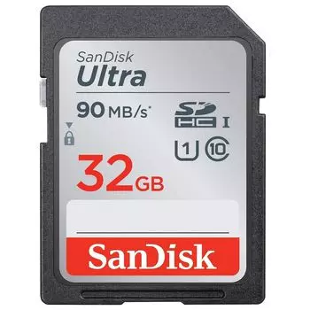 Nikon 32GB карта памяти Sandisk Ultra SDHC CL10 120MB/s